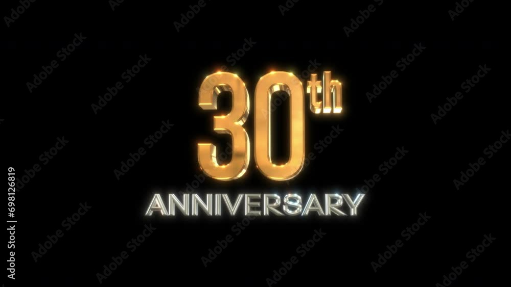 30th happy birthday anniversary text alpha 30th happy birthday anniversary text alpha