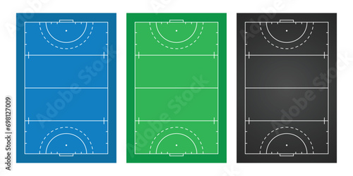 Field Hockey Field Diagram	