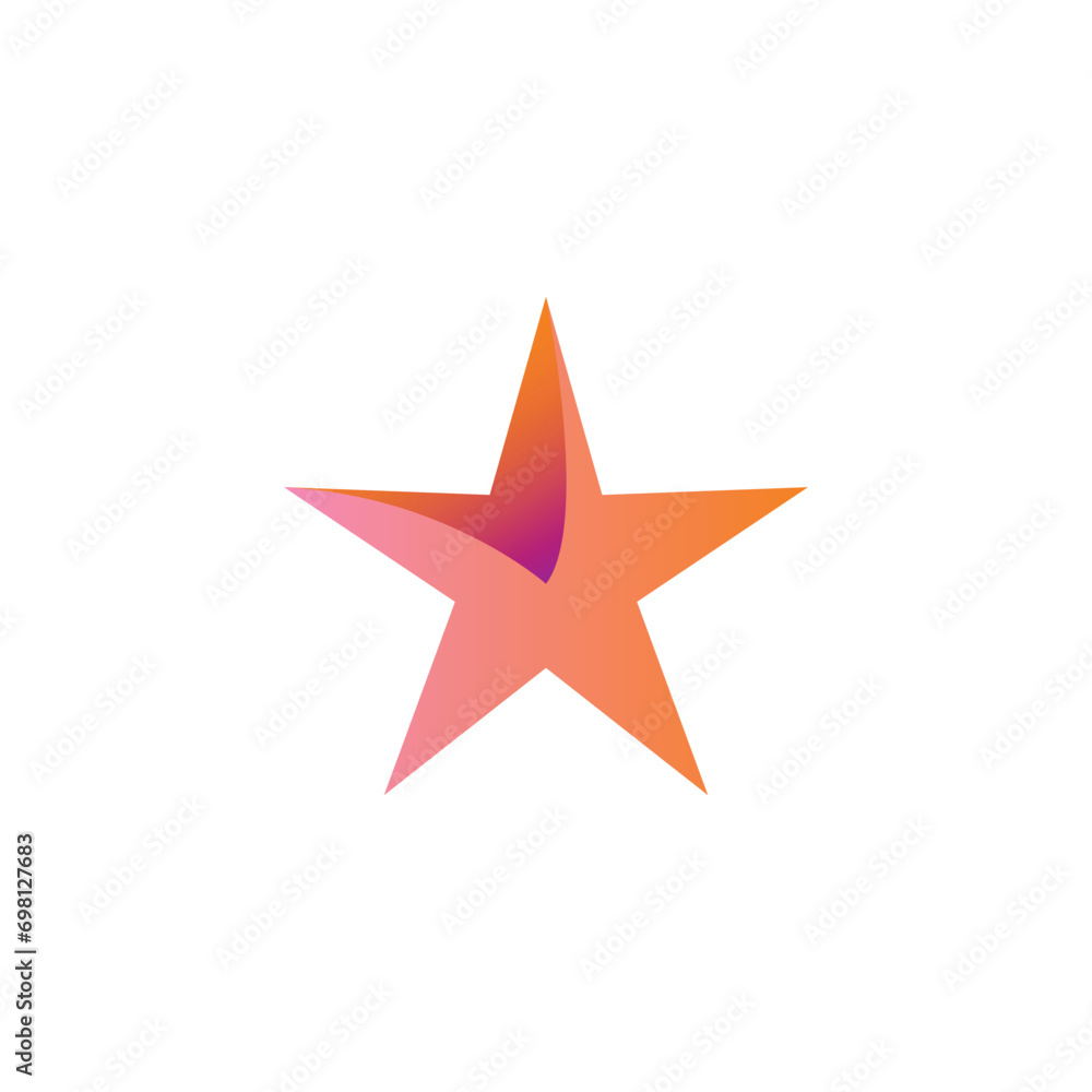 Pointed star flat vector icon. vector icon. Stylized linear shape star logo design template. Modern abstract star logo design. Rising Star logo concept. luxury star logo Pointed star flat vector icon. vector icon. Stylized linear shape star logo design template. Modern abstract star logo design. Rising Star logo concept. luxury star logo