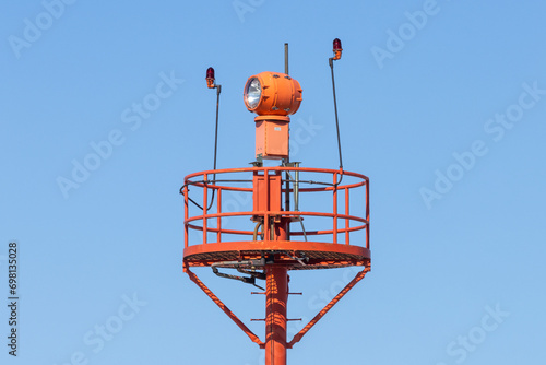 Slika na platnu Orange Airport Light Beacon