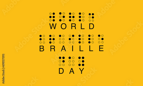 World braille day, World Braille Day on January 4th, World Braille Day international holiday, World Braille Day, Important Day