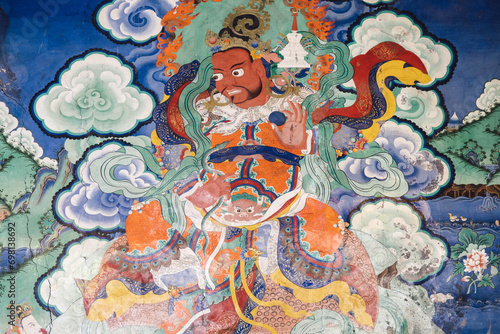 Fototapeta Naklejka Na Ścianę i Meble -  Lord of the West Virupaksha, Ladakh, Buddhist monasteries, Tibetan Buddhism
