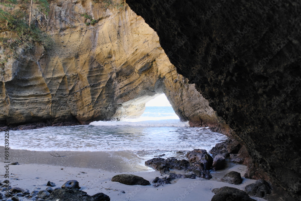 Obraz premium 龍宮窟 静岡県下田市 Ryugu Grotto Shimoda City, Shizuoka Prefecture