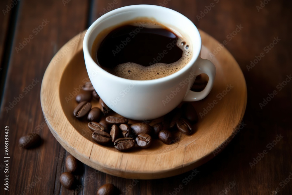 An image of a perfectly brewed espresso in a small cup, its rich crema glistening under the café lights, promising a burst of bold flavor and energizing arom An image of a perfectly brewed espresso in a small cup, its rich crema glistening under the café lights, promising a burst of bold flavor and energizing arom
