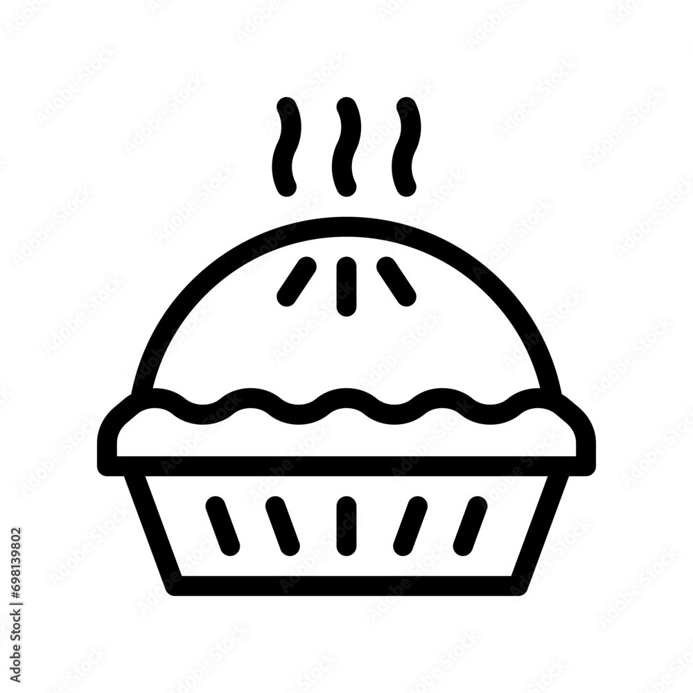 pie line icon