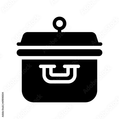 casserole glyph icon