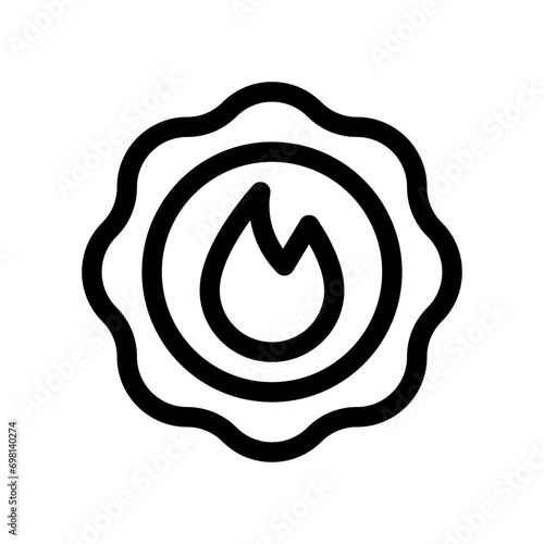 emblem line icon