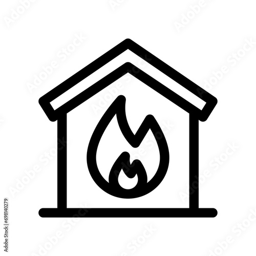 fire line icon