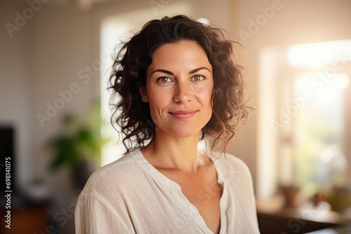 Confident 35-Year-Old Psychologist in Serene Office Free Download Confident 35-Year-Old Psychologist in Serene Office - GFXLoad