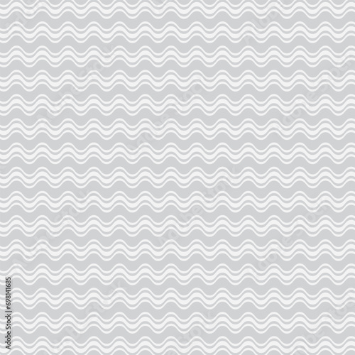 simple abstract seamlees grey white ash color horizontal zig zag line pattern art on white ash color background