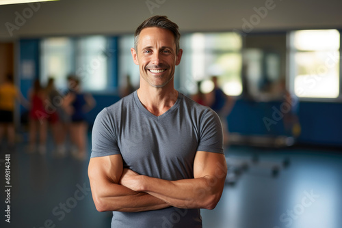 Happiness in Teaching: 35-Year-Old Male PE Instructor