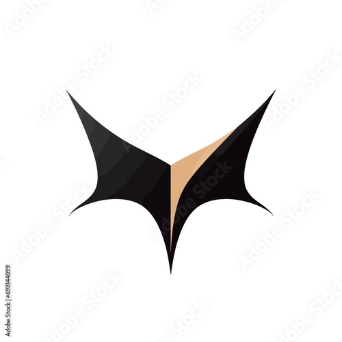Bat Logo Template vector icon illustration 