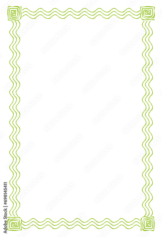 green certificate template Border frame line decoration for certificate or diploma template and for your text and photo vector art simple line corner icon image. green certificate template Border frame line decoration for certificate or diploma template and for your text and photo vector art simple line corner icon image.