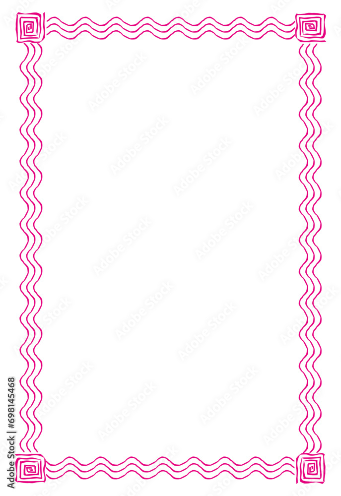 pink frame for text Border frame line decoration for certificate or diploma template and for your text and photo vector art simple line corner icon image. pink frame for text Border frame line decoration for certificate or diploma template and for your text and photo vector art simple line corner icon image.