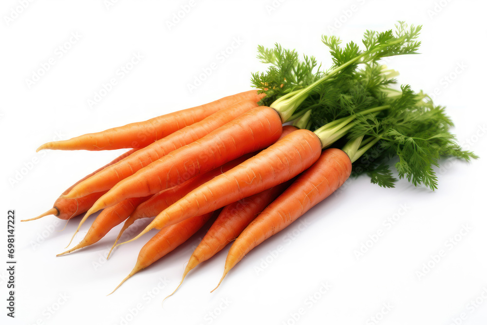 Fresh Carrot isolated on white background Fresh Carrot isolated on white background
