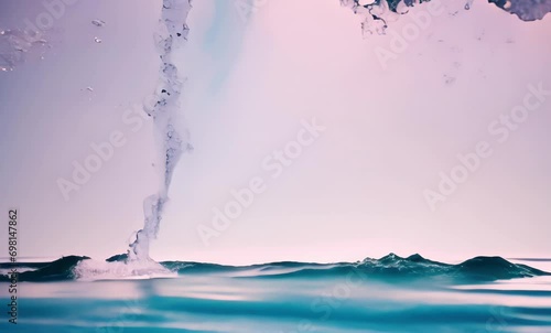 Liquid Artistry: Capturing the Fleeting Beauty of Water in Motion