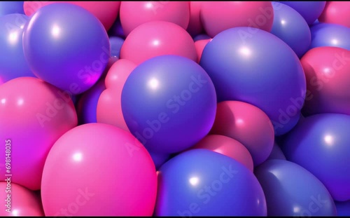 Balloons background