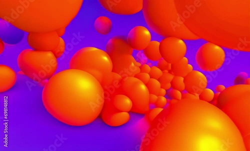 colorful balloons background