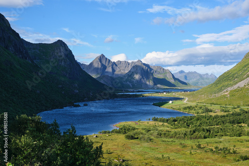 fjord in the lofoten