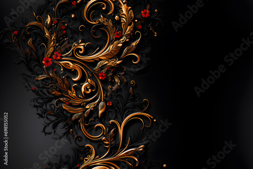 Seamless festive design pat...