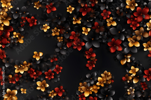 Seamless festive design pat...