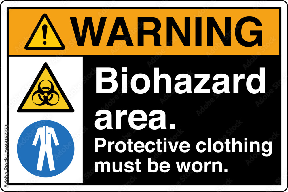 ANSI Z535 Safety Sign Marking Label Symbol Pictogram Standards Warning