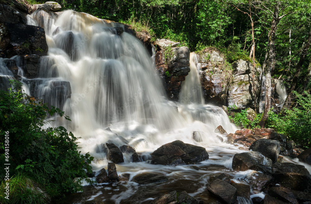 Fototapeta premium waterfall in the forest
