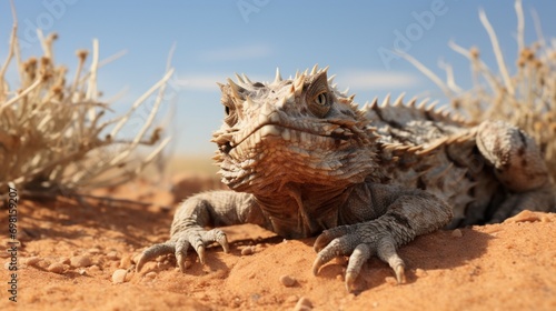 iguana on the rock © baloch