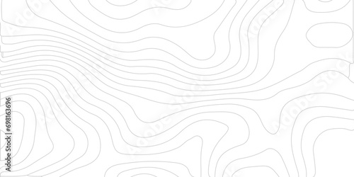 Abstract topographic wavy curve line background. Topography map pattern, Geographic curved relief. Topographic lines background. Vector illustration.