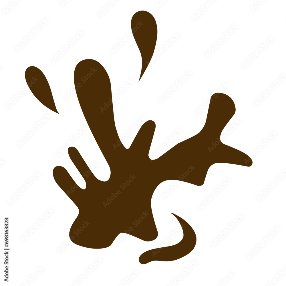 chocolate liquid splash chocolate liquid splash