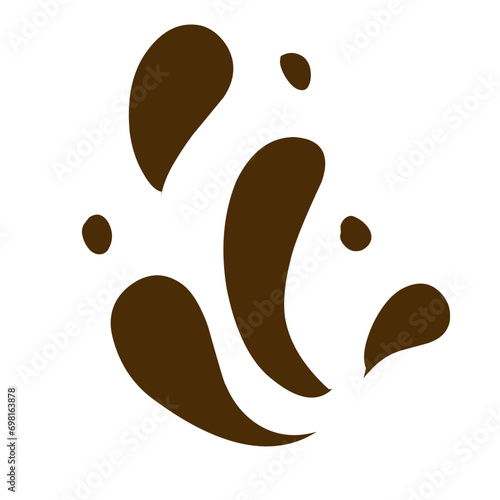 chocolate liquid splash