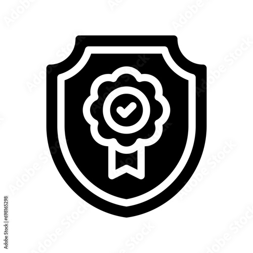 authenticity glyph icon