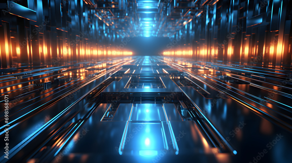 Data center cloud storage. Dark datacenter with light of data signals. Technology of computer warehouse background. Data center cloud storage. Dark datacenter with light of data signals. Technology of computer warehouse background.