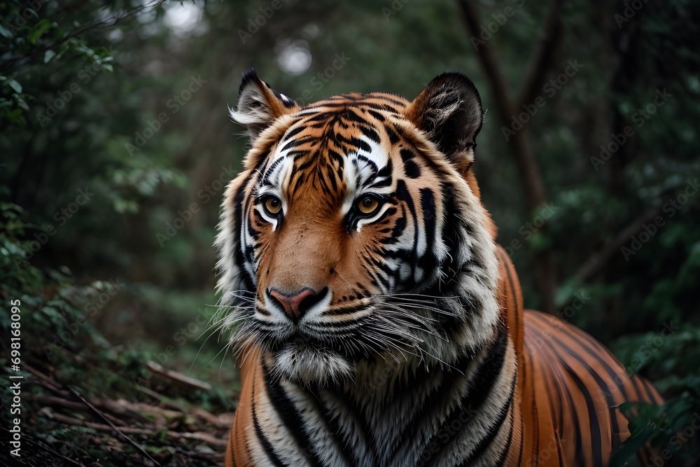 Fototapeta premium Tiger in the wild.