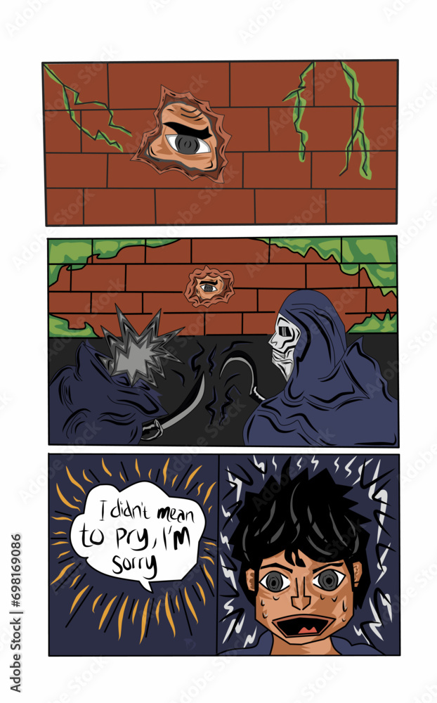 Obraz premium Basic comic panel than i made vector image