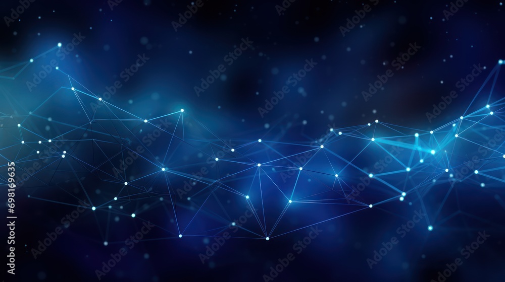 Abstract blue digital background. Big data visualization. Science background. Big data complex with compounds. Lines plexus Abstract blue digital background. Big data visualization. Science background. Big data complex with compounds. Lines plexus