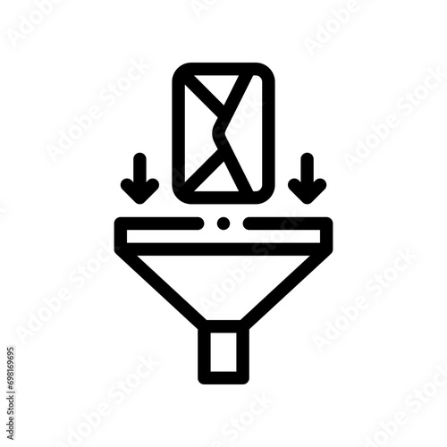 email line icon
