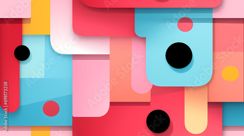 Geometric backdrop seamless...