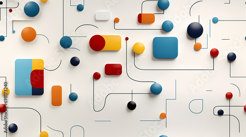 Geometric backdrop seamless...