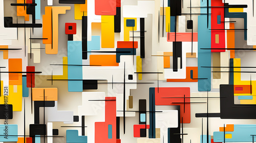 Geometric backdrop seamless...