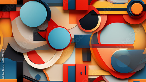 Geometric backdrop seamless...