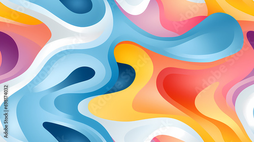 Abstract lines seamless pat...