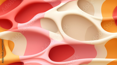 Plastic abstract form shape...