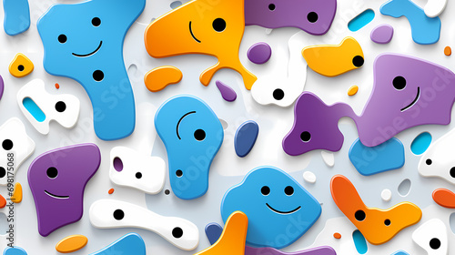 Plastic abstract form shape...