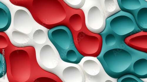 Plastic abstract form shape...