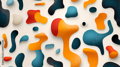 Plastic abstract form shape...