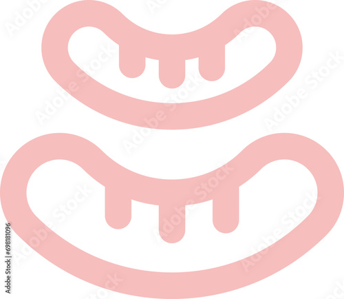 Ham and sausage icon
