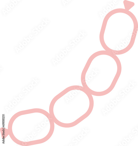 Ham and sausage icon
