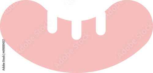 Ham and sausage icon
