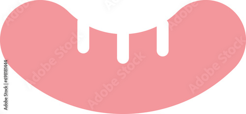 Ham and sausage icon
